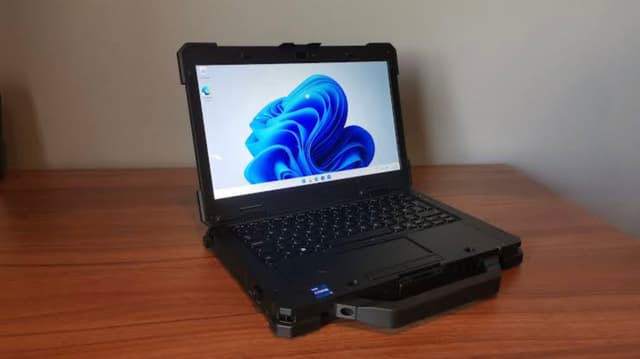 The Shadow of Work Ethics - Dell Latitude Rugged Laptop